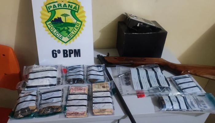 Catanduvas - Drogas e armas são apreendidas em operação 